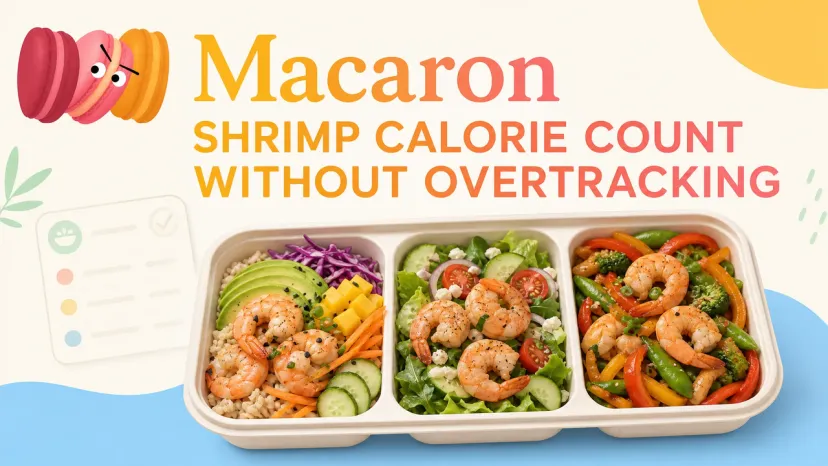Balanced Meal Prep Options with Shrimp Calorie Count Guidance A bento box containing three healthy shrimp meal prep varieties designed for low shrimp calorie count plans.
