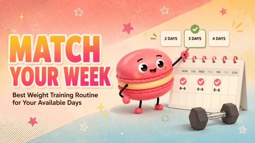 Match Your Week Best Weight Training Routine Discover the best weight training routine to match your week with a flexible calendar.