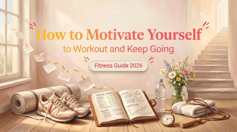 Discover practical tips on how to motivate yourself to workout using a training journal and fitness plan.