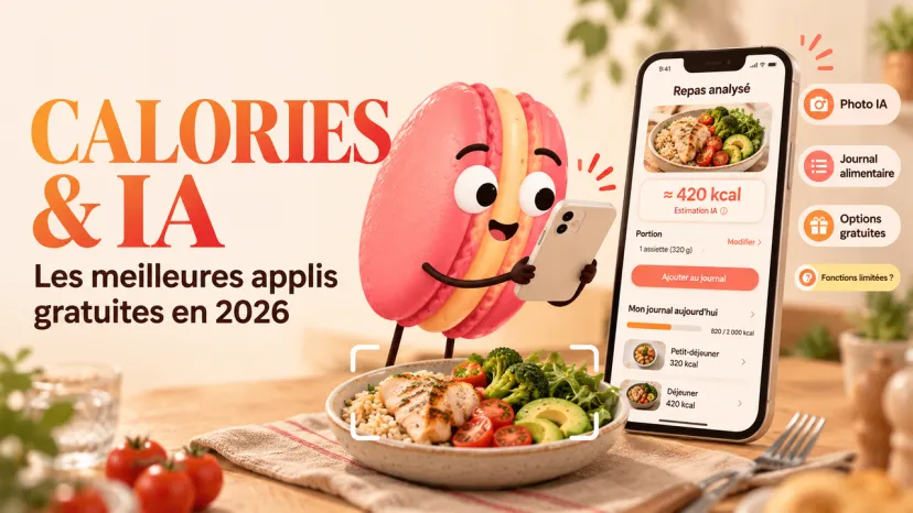 Guide des meilleures applications gratuites de suivi des calories en 2026 Sélection des meilleures applications gratuites de suivi des calories avec IA en 2026.