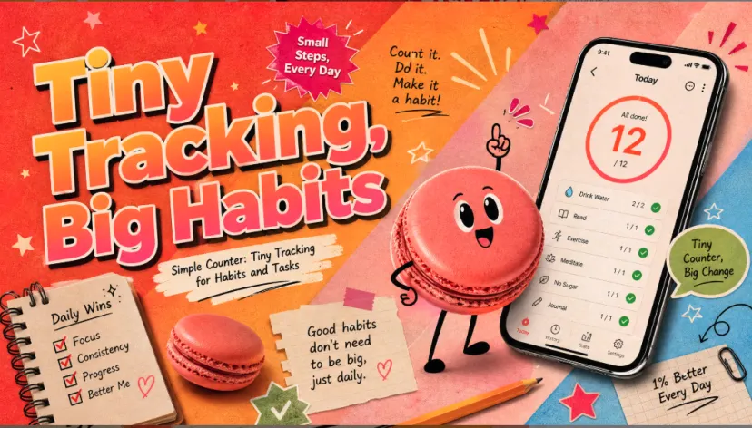 Simple Counter: Tiny Tracking for Habits and Tasks
