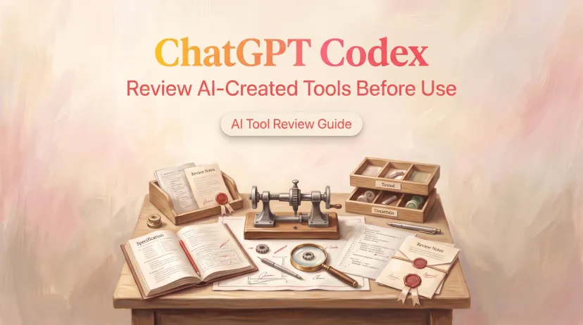 ChatGPT Codex: AI Tool Review Guide for Developers An illustrative guide for ChatGPT Codex, providing a structured approach to reviewing AI-created tools before integration.