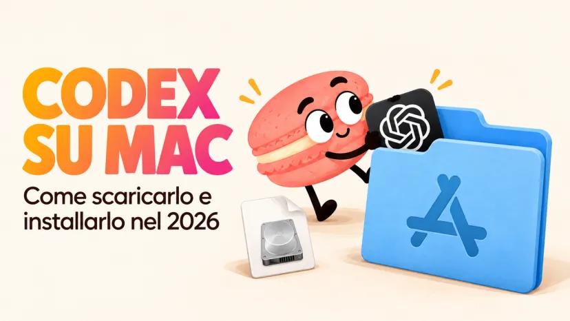 Guida al download e installazione di Codex su Mac Tutorial illustrato per scaricare e installare l'applicazione Codex Mac nel 2026.