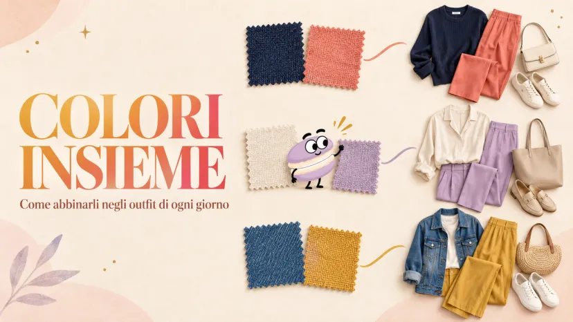 Guida agli Abbinamenti dei Colori per gli Outfit di Ogni Giorno Scopri quali colori stanno bene insieme per creare outfit perfetti ogni giorno con i nostri consigli pratici e di stile.