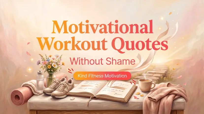 Discover uplifting motivational workout quotes and kind fitness insights designed to inspire you without shame.