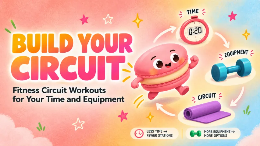 Fitness Circuit Workouts for Your Time and Equipment