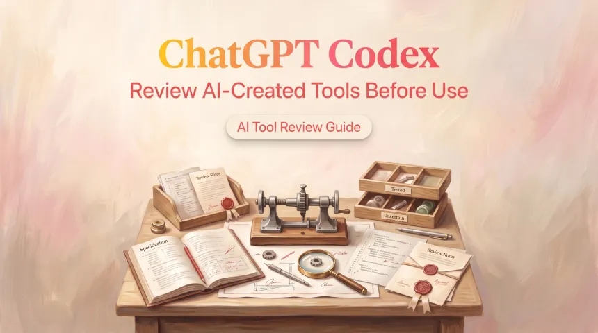 ChatGPT Codex: Review AI-Created Tools Before Use