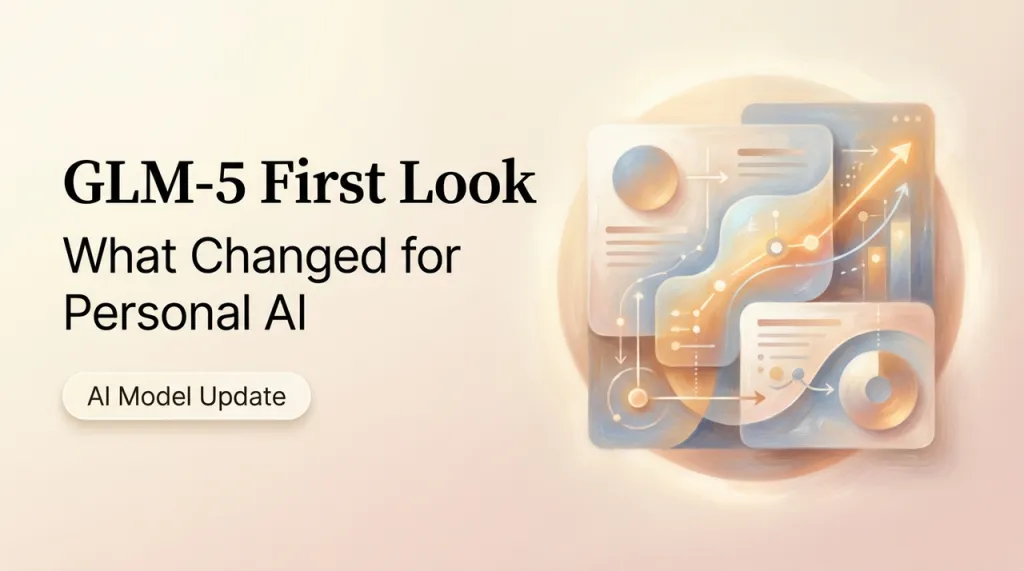 GLM-5 First Look: What Changed for Personal AI