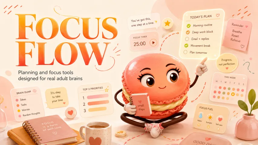ADHD Apps: Planning and Focus Tools for Adults