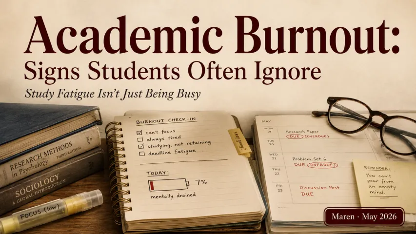 Academic Burnout: Signs Students Often Ignore