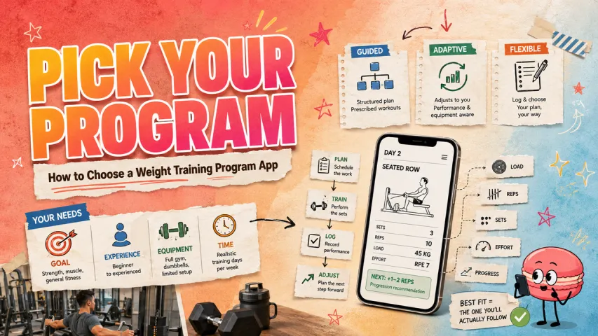 How to Choose a Weight Training Program App