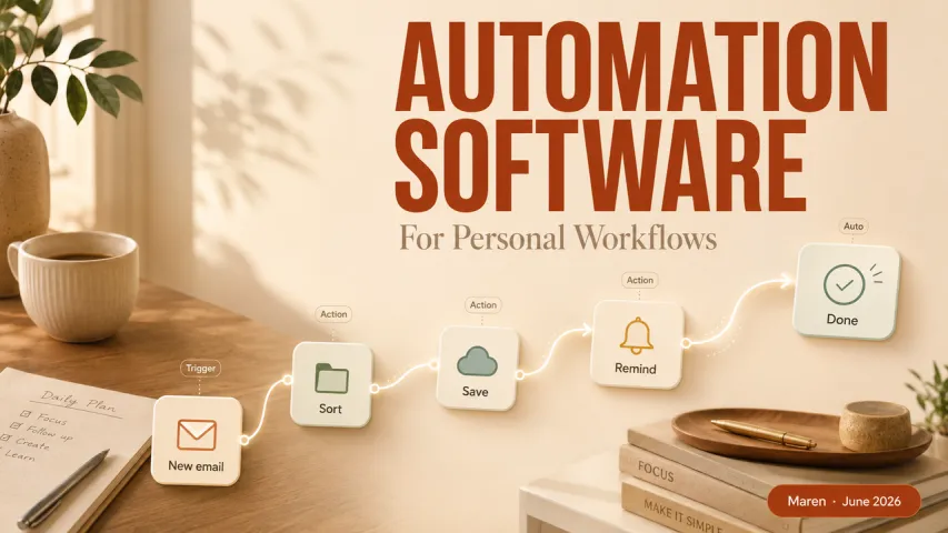 Automation Software for Personal Workflows