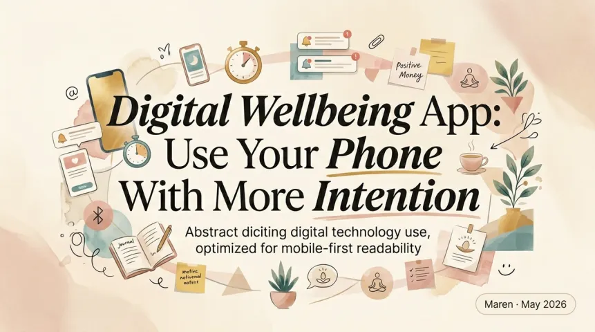 Digital Wellbeing App: Use Your Phone With More Intention