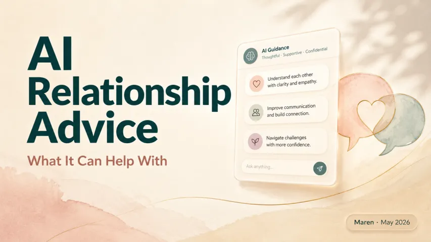AI Relationship Advice: What It Can Help With