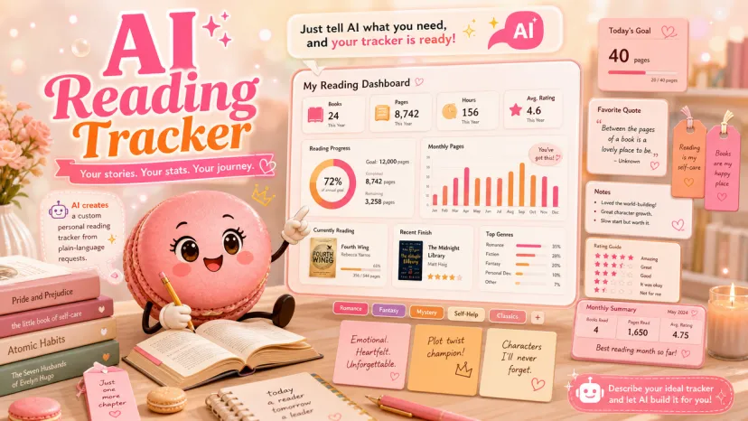 Can AI Build a Custom Reading Tracker for Me?