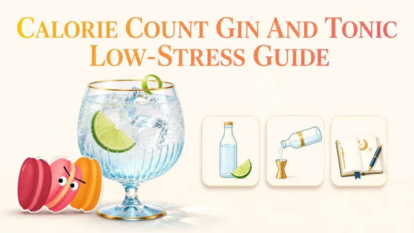Calorie Count in Gin and Tonic: A Low-Stress Guide