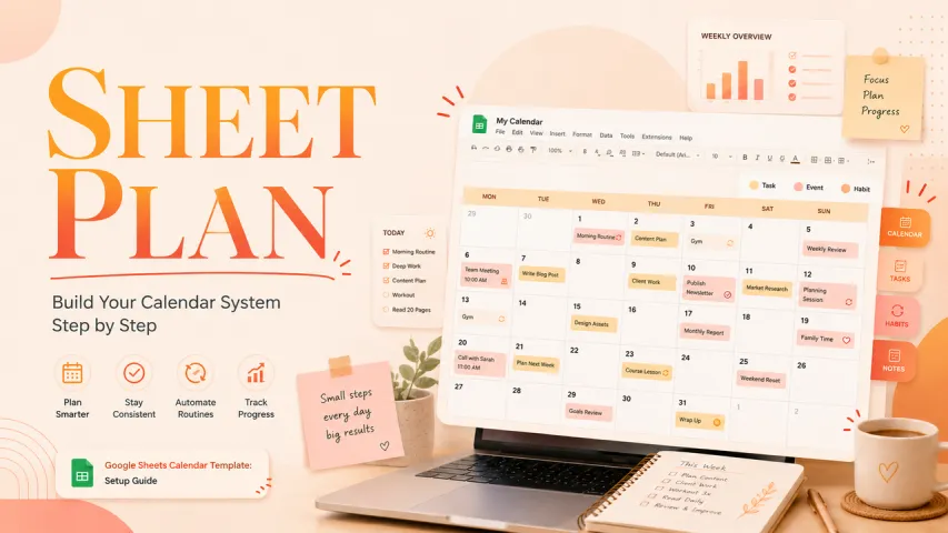Google Sheets Calendar Template: Setup Guide