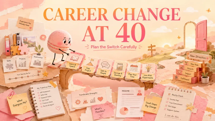 Career Change at 40: Plan the Switch Carefully
