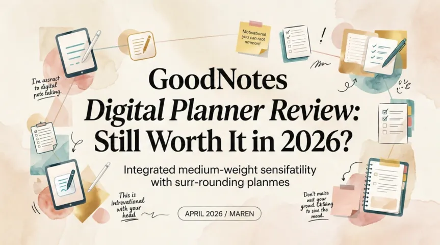 GoodNotes Digital Planner Review: Still Worth It in 2026?