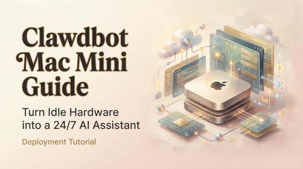 Clawdbot Mac Mini Deployment Guide: Turn Idle Hardware into a 24/7 AI Assistant