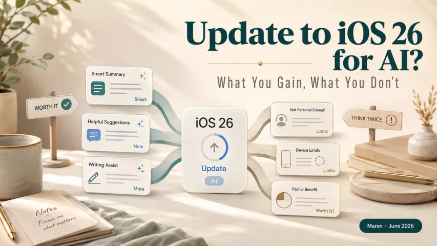 Should You Update to iOS 26 for AI?