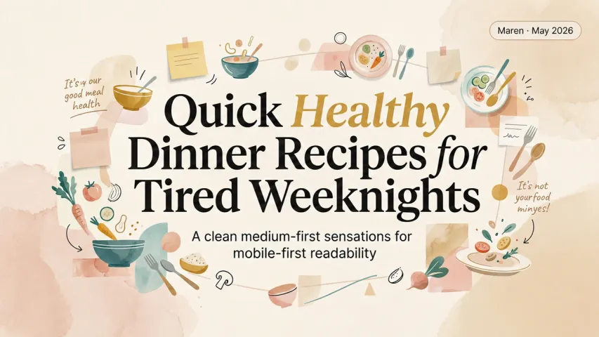 Quick Healthy Dinner Recipes for Tired Weeknights