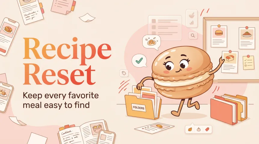 How to Organize Recipes Without Losing Them