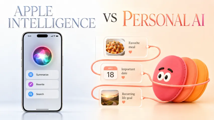 Apple Intelligence vs Personal AI Agents