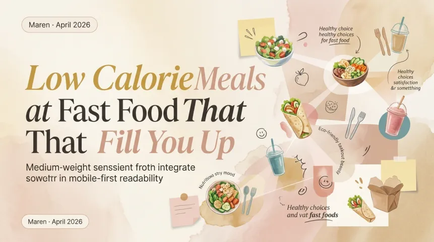 Low Calorie Meals at Fast Food That Still Fill You Up