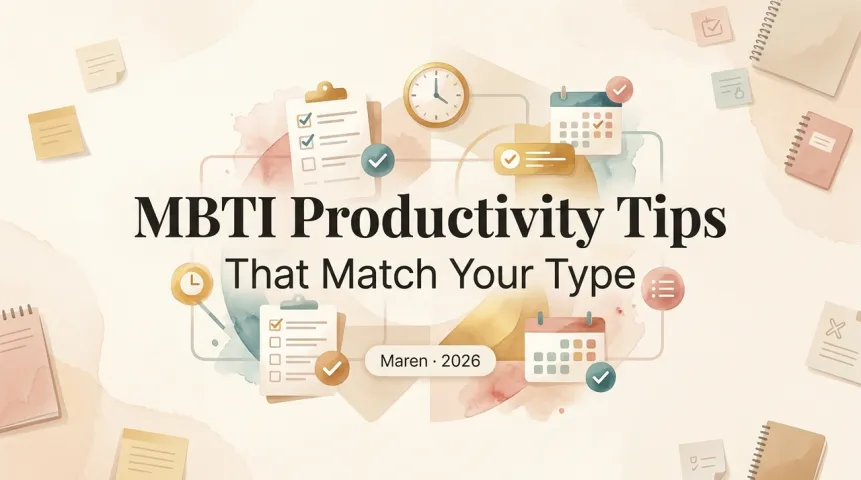 MBTI Productivity Tips That Match Your Type