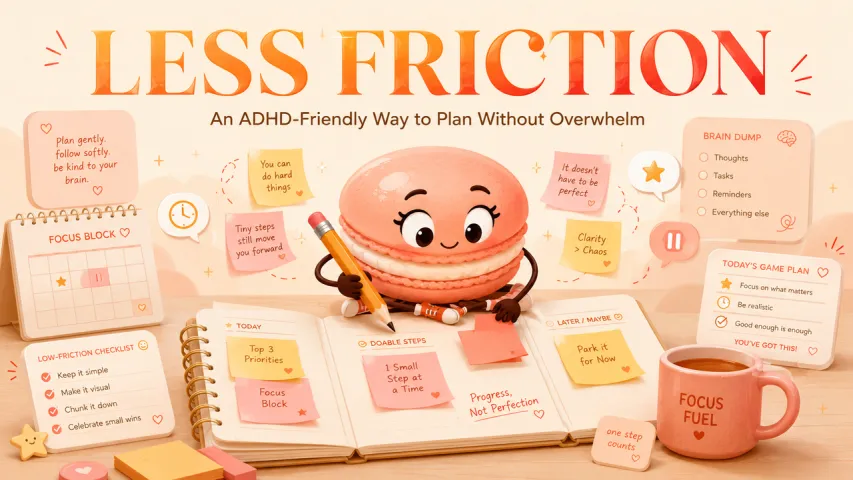 ADHD Planner: Make Planning Less Frictional