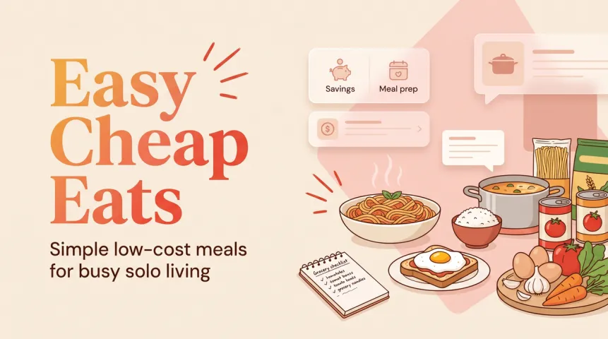 Cheap and Easy Meals for One