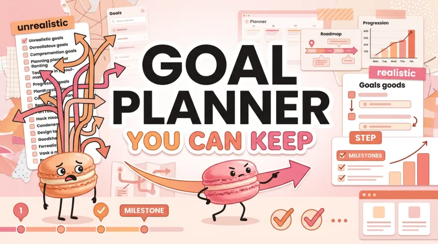Goal Setting Planner: Build Plans You Can Keep