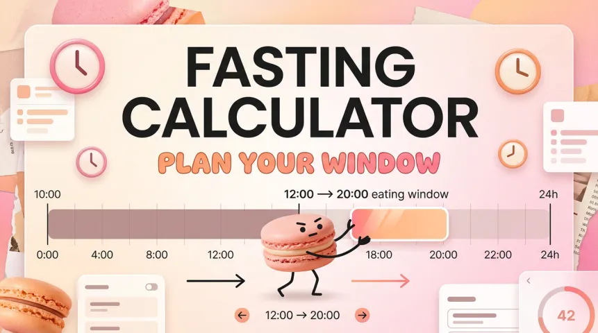 Fasting Calculator: How to Plan Your Fasting Window