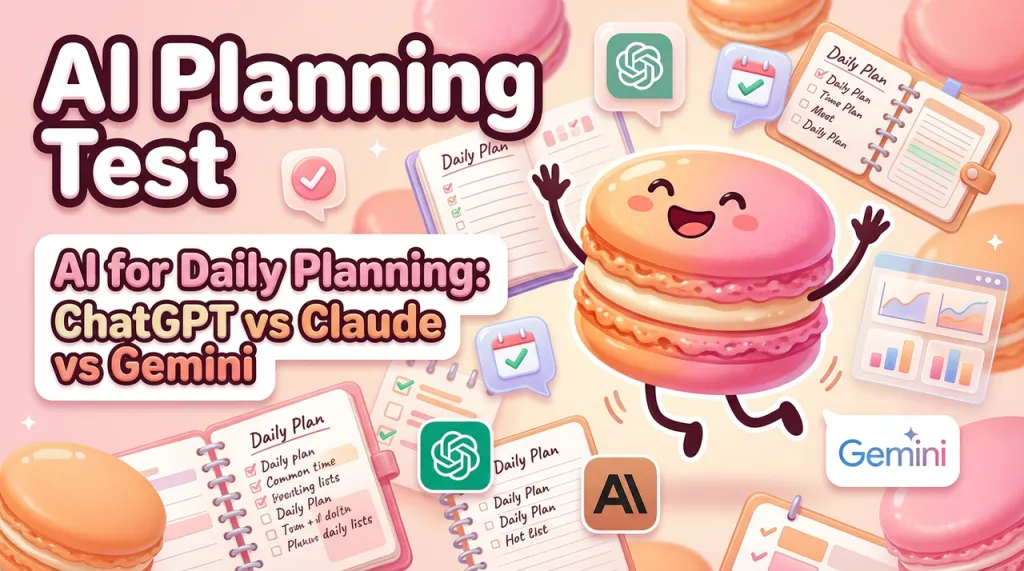 Best AI for Daily Planning: ChatGPT vs Claude vs Gemini Real-World Test