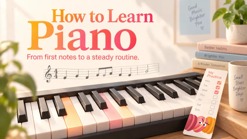 How to Learn Piano: A Beginner's Step-by-Step Plan