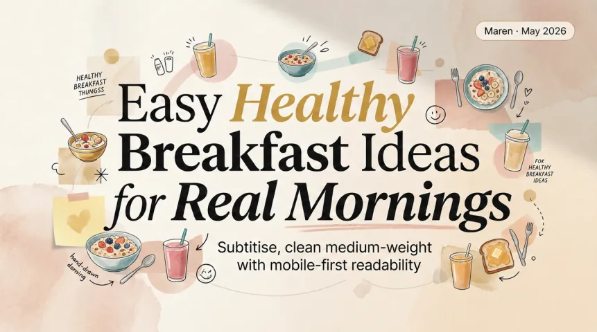 Easy Healthy Breakfast Ideas for Real Mornings
