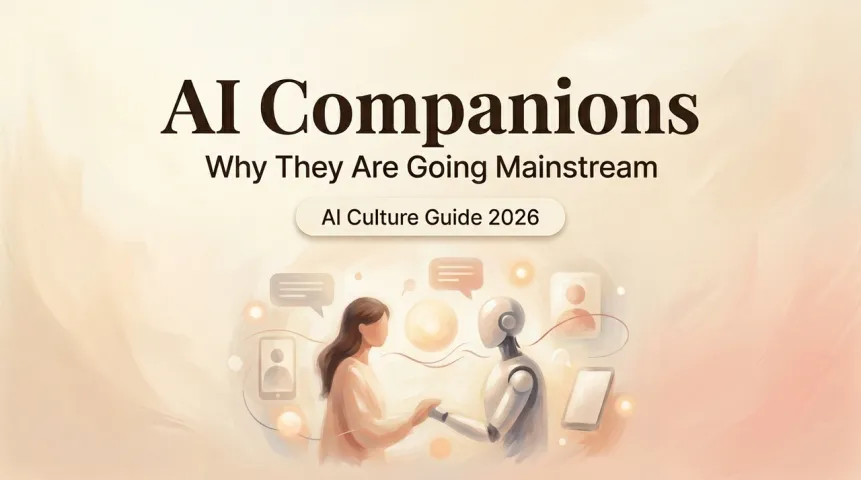 Why AI Companions Are Going Mainstream