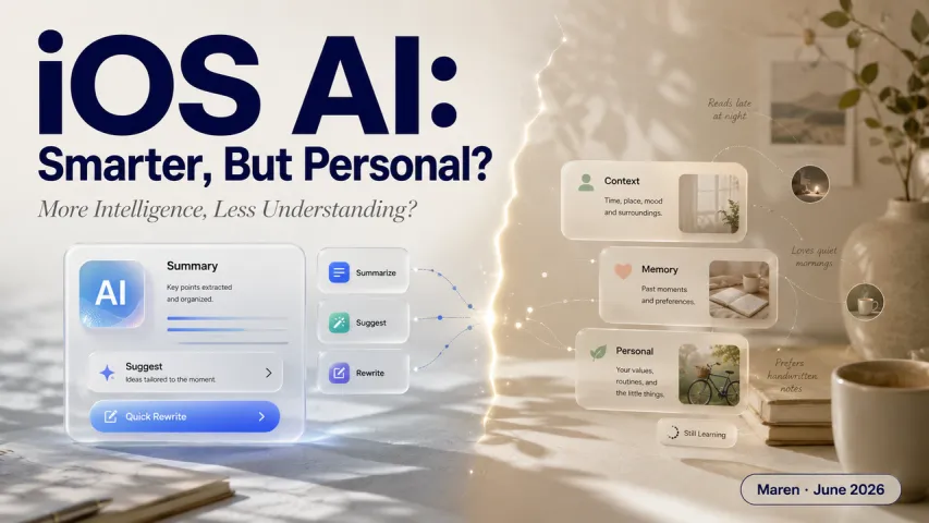 iOS AI Is Getting Smarter, But Is It Personal?