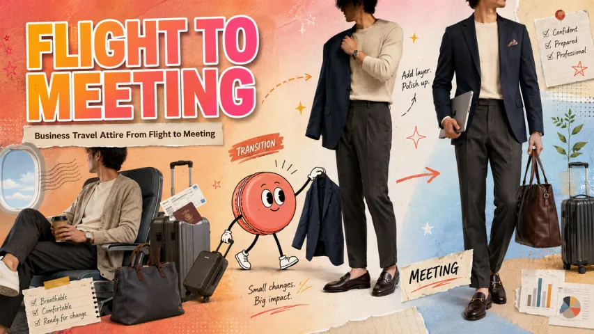 Business Travel Attire From Flight to Meeting
