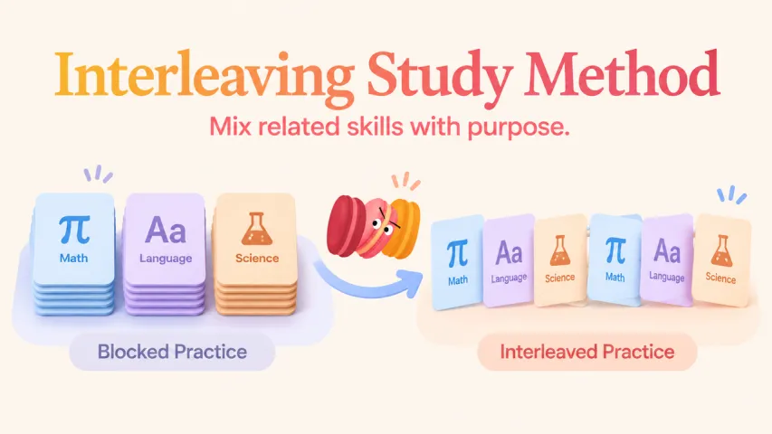 Interleaving Study Method: When and How to Use It