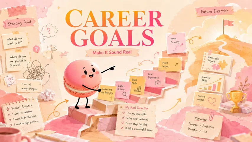 Career Goals Interview Answer: Make It Sound Real