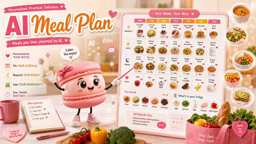 Can AI Help Me Plan Meals Based on What I Like