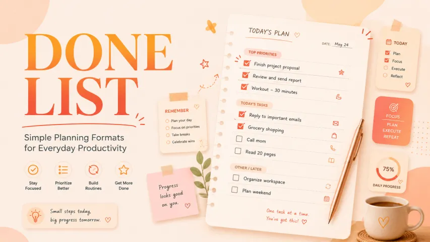 To Do List Template: Simple Formats That Work