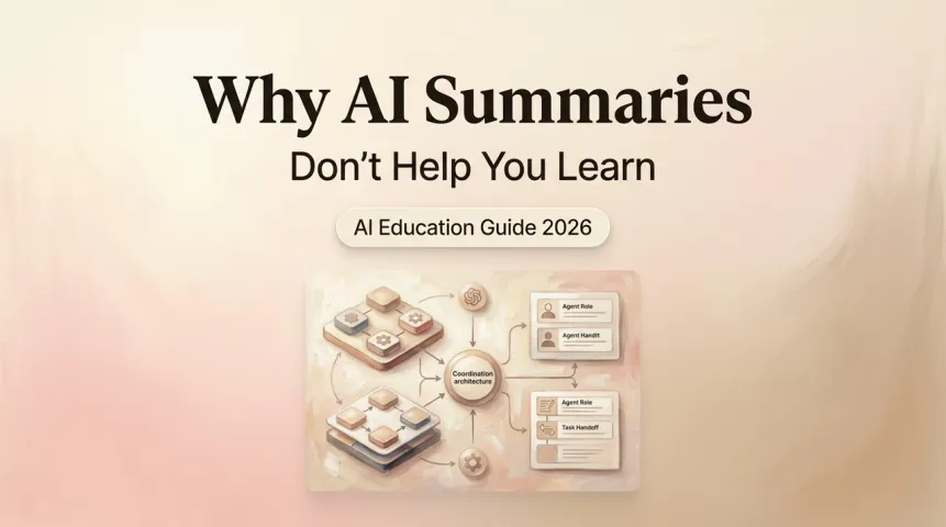 Why AI Summaries Don't Help You Learn