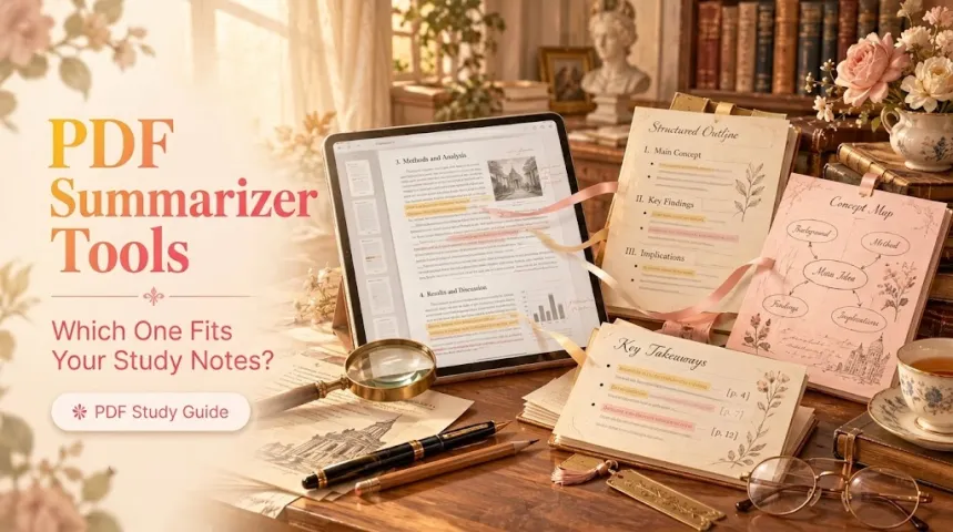 PDF Summarizer Tools: Which One Fits Your Study Notes?