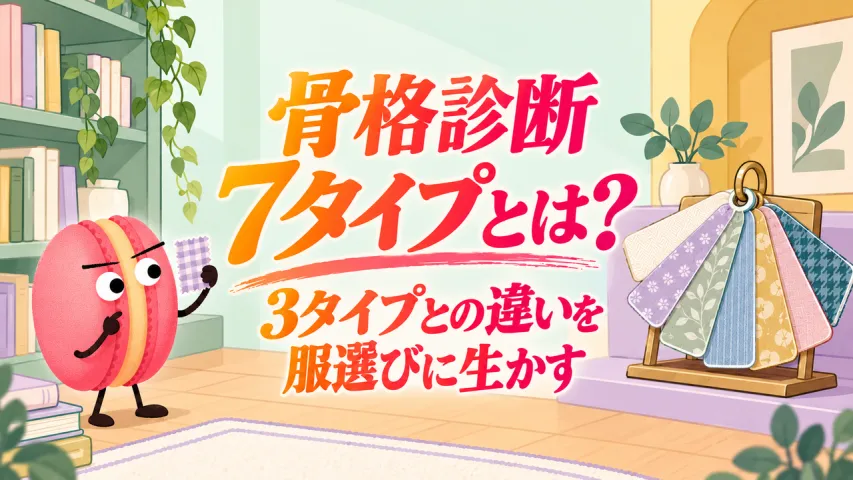 骨格診断7タイプとは？3タイプとの違いを服選びに生かす