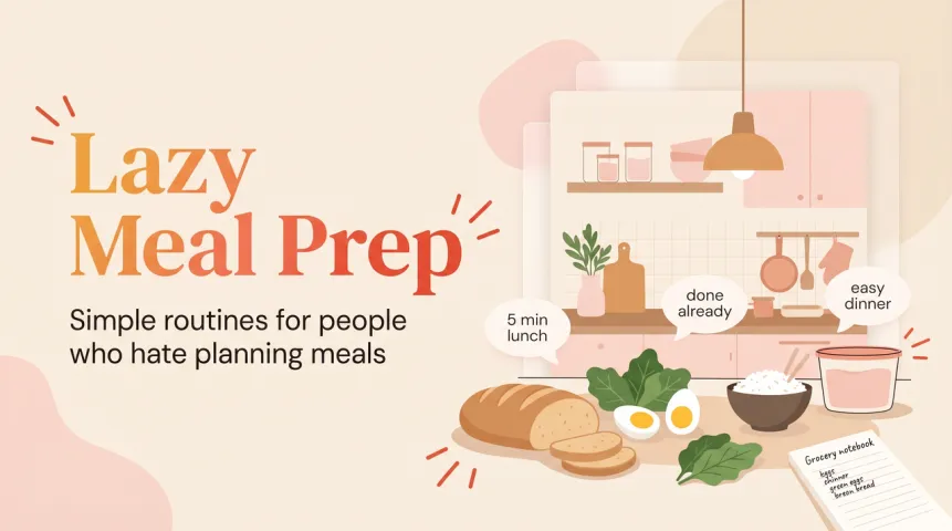 Simple Meal Prep for People Who Hate Meal Prep