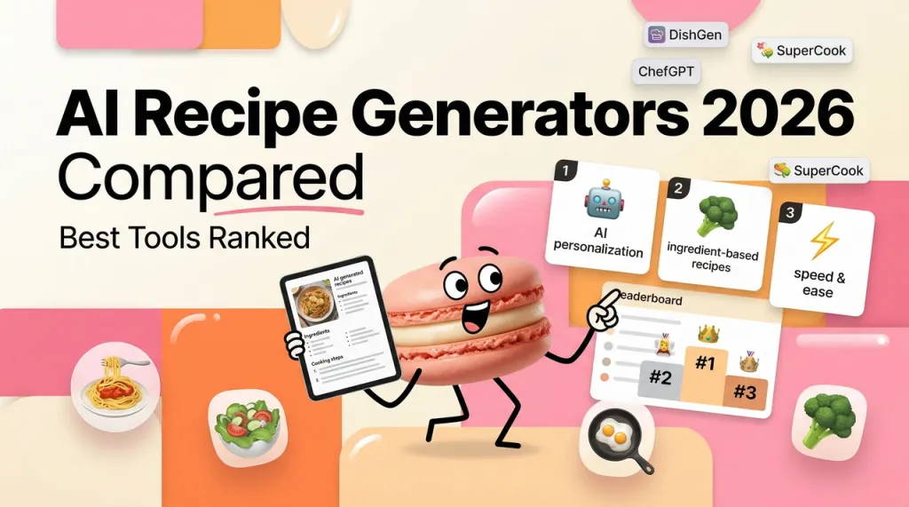 Best AI Recipe Generators Compared in 2026