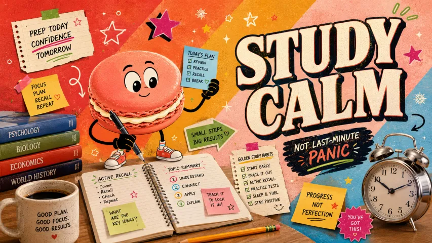 How to Study for a Test Without Last-Minute Panic